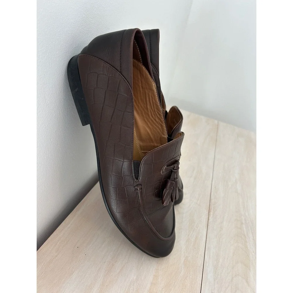 Kazar brown leather